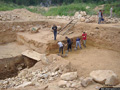 раскопки стоянки древнего человека
